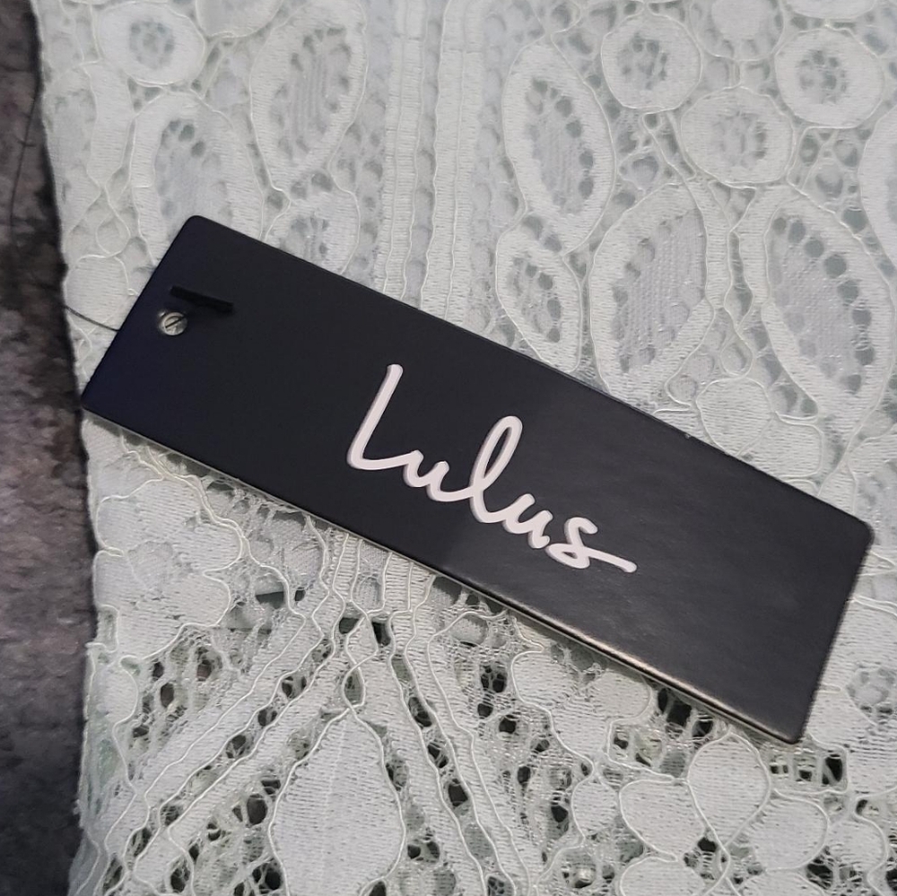 LULUS lace overlay dress L - Picture 11 of 11